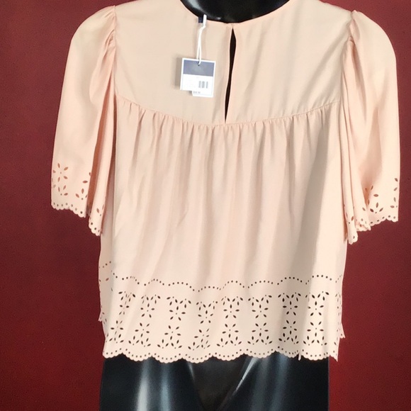 NWT KAARI BLUE SCALLOPED TOP SIZE XL - Picture 3 of 4